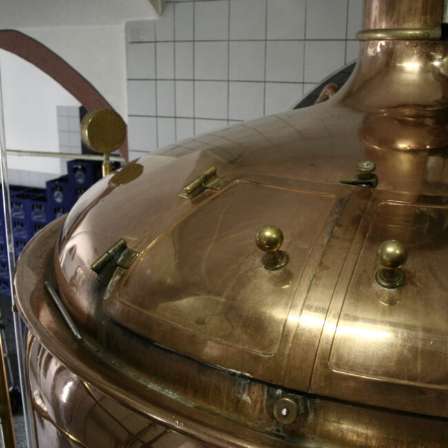 Sudpfanne der Brauerei Fässla in Bamberg